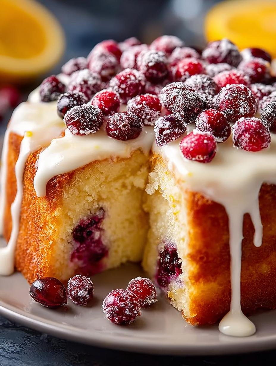 Delicious Cranberry Orange Cake You Must Try Today 1 Cranberry Orange Cake