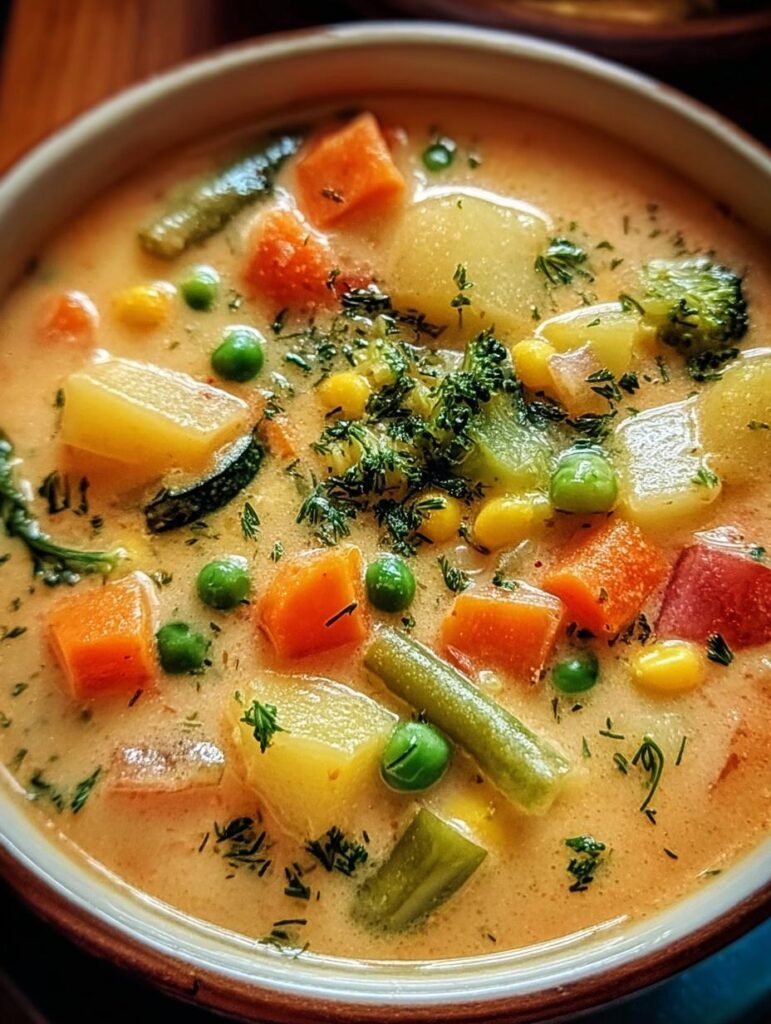 Creamy Vegetable Soup Incredible