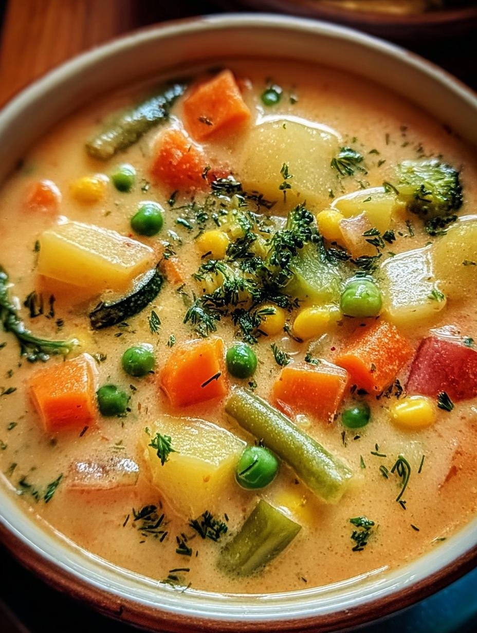 Creamy Vegetable Soup Incredible