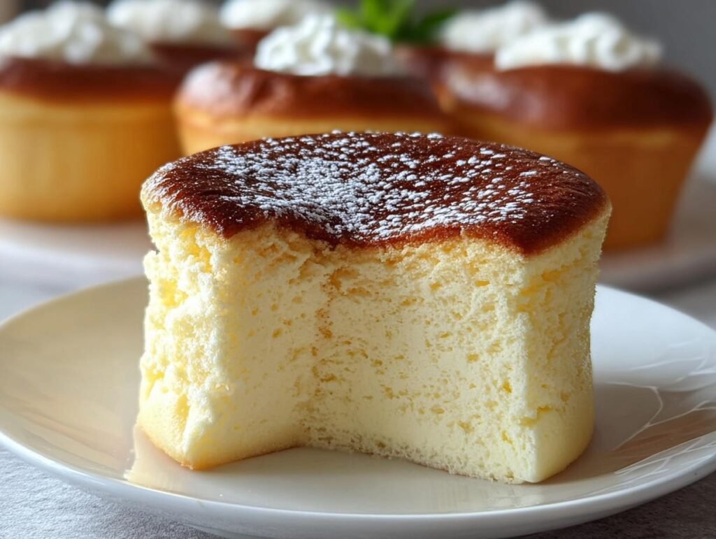 Fluffy Japanese Cotton Cheesecake