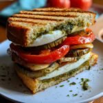 Grilled Vegetable Mozzarella Pesto
