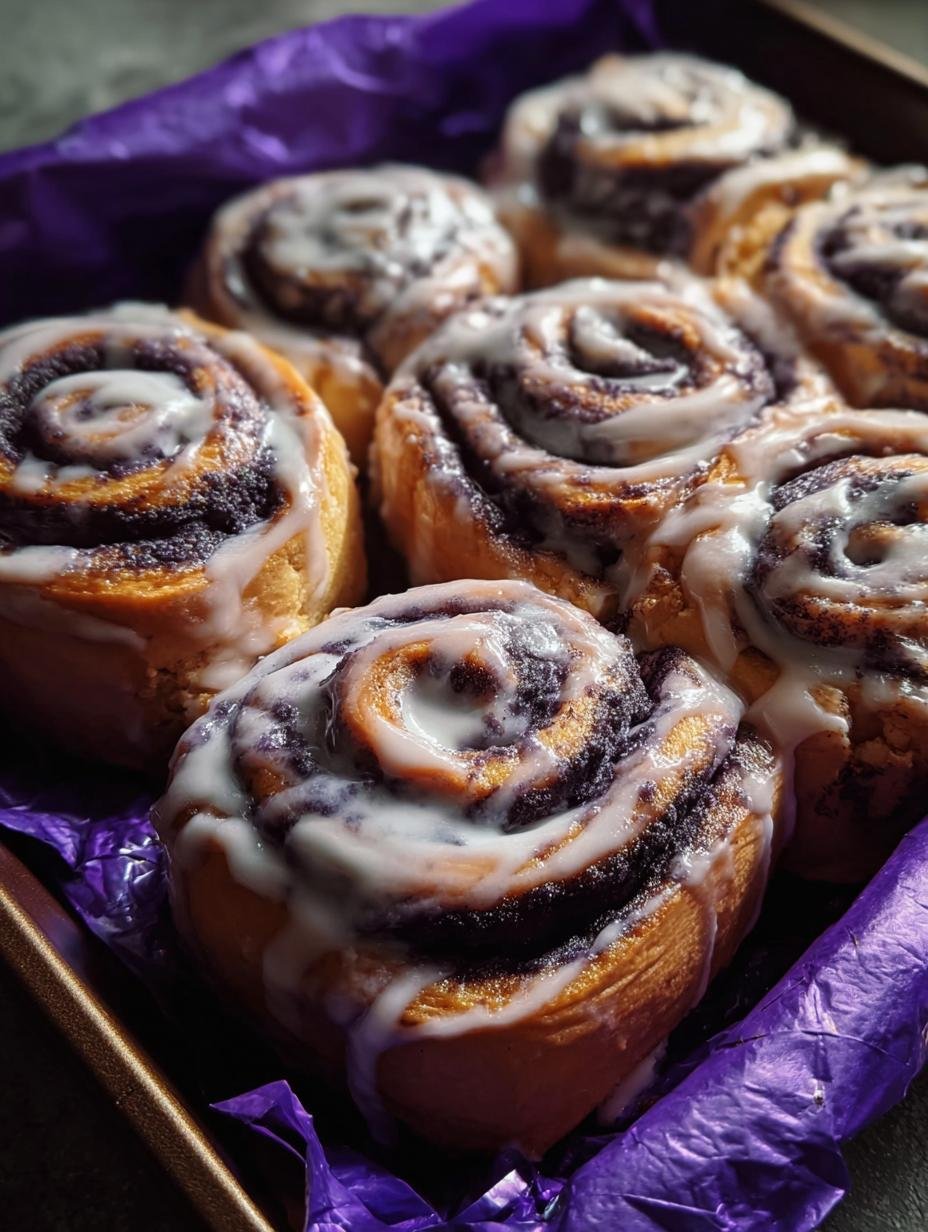 Spooky Halloween Cinnamon Rolls: 1 Magical Recipe 2 Spooky Halloween Cinnamon Rolls: 1 Magical Recipe - Halloween Cinnamon Rolls - additional detail