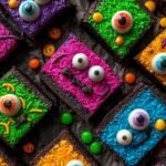 Halloween Monster Brownies