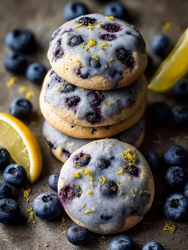 Irresistible Blueberry Lemon Frost