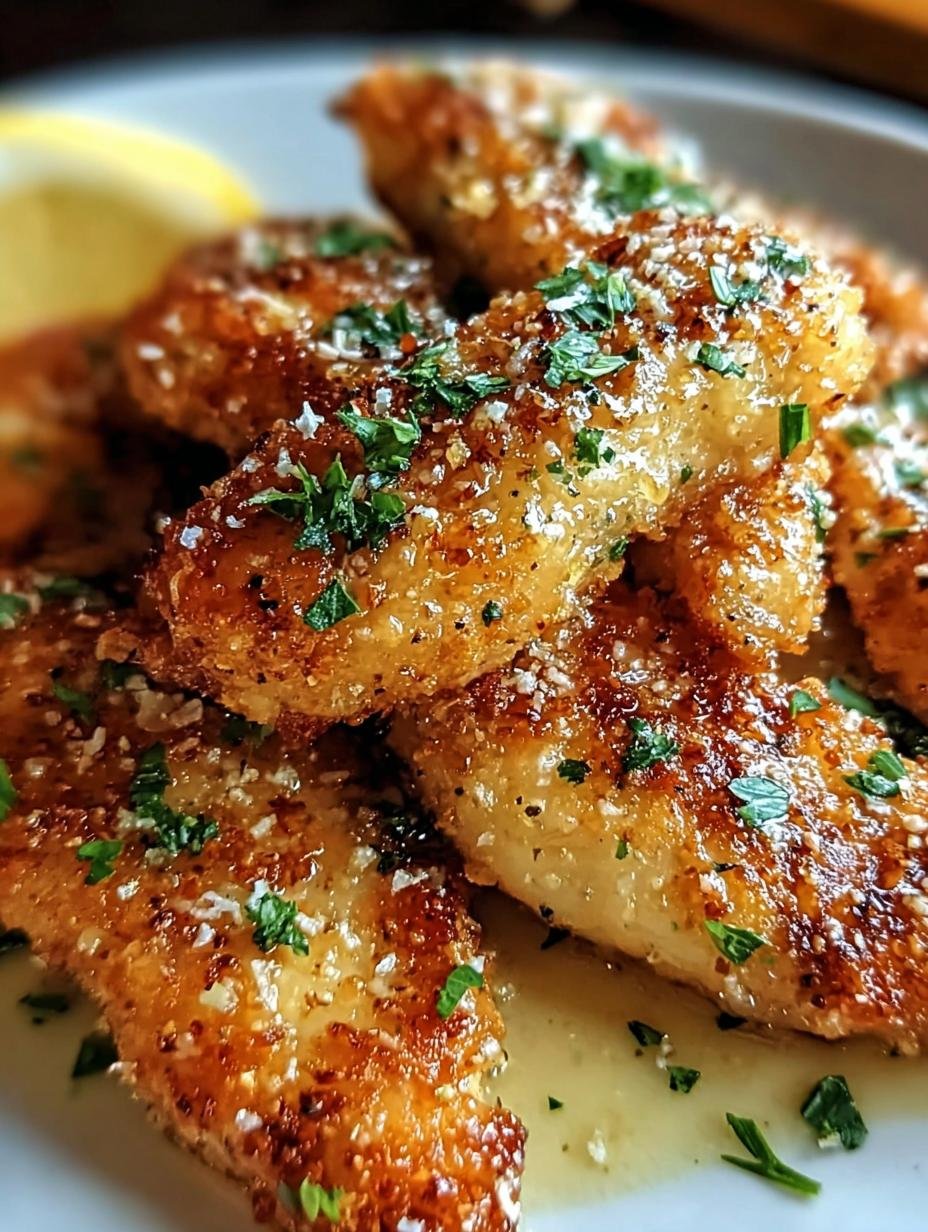 Irresistible Lemon Garlic Parmesan: Best Crispy Tenders 1 Irresistible Lemon Garlic Parmesan
