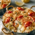 Lobster Casserole with Buttery Ritz Topping Delight 4 Lobster Casserole with Buttery