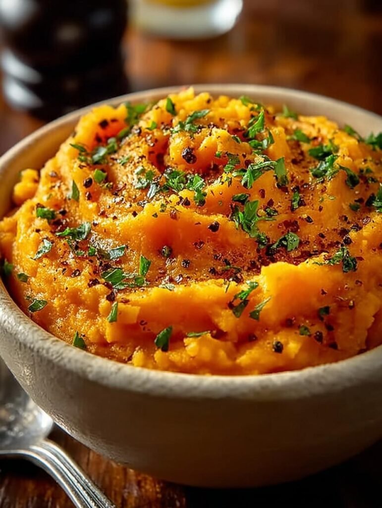Mashed Sweet Potatoes with
