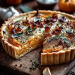Onion Tart with Pumpkin