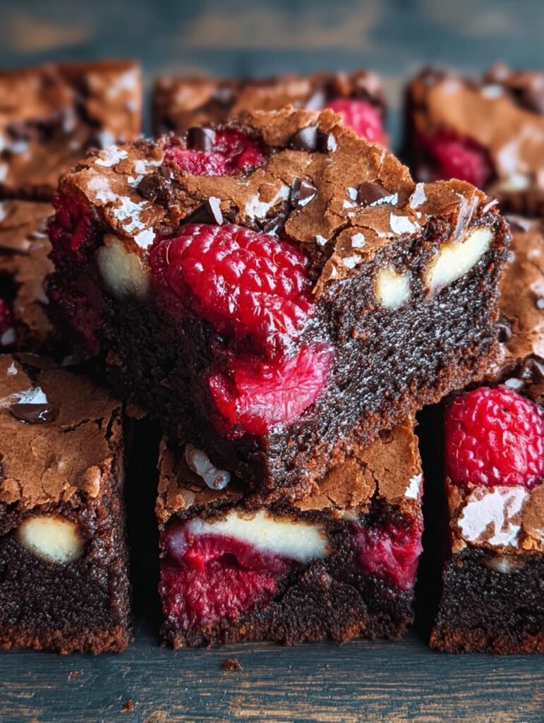 Raspberry Brownies
