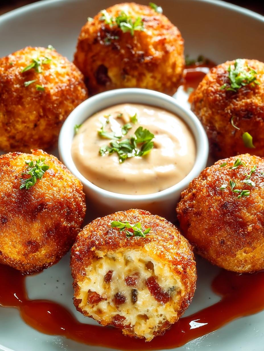 Irresistible Reuben Balls with Spicy Dipping Sauce - Reuben Balls - additional detail
