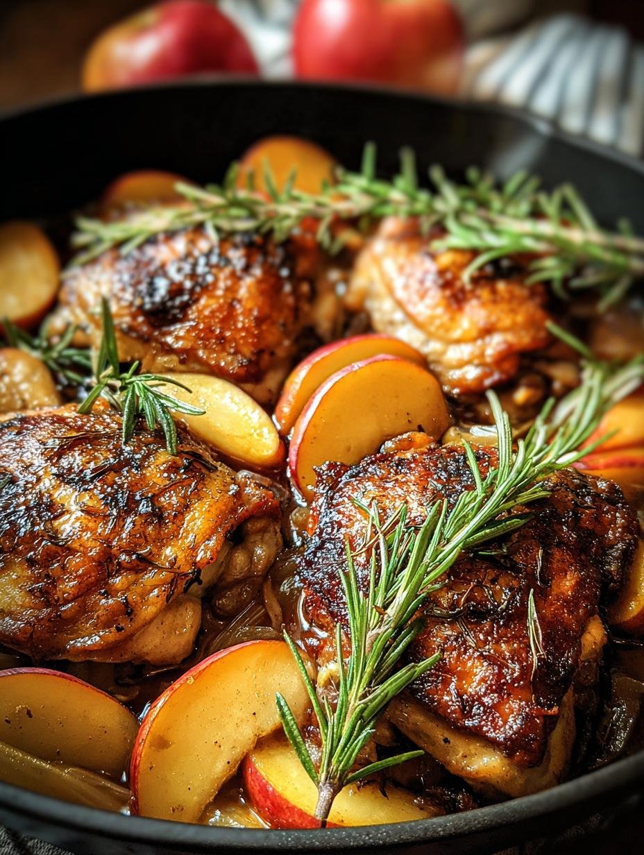 Rosemary Apple Cider Chicken: 1 Amazing Fall Dish - Rosemary Apple Cider Chicken - main visual representation