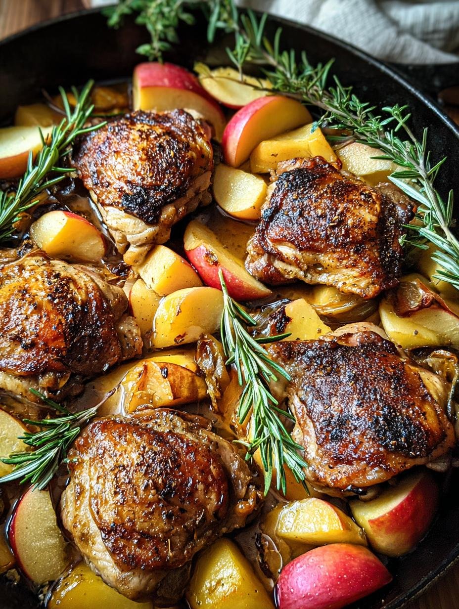 Rosemary Apple Cider Chicken: 1 Amazing Fall Dish - Rosemary Apple Cider Chicken - additional detail