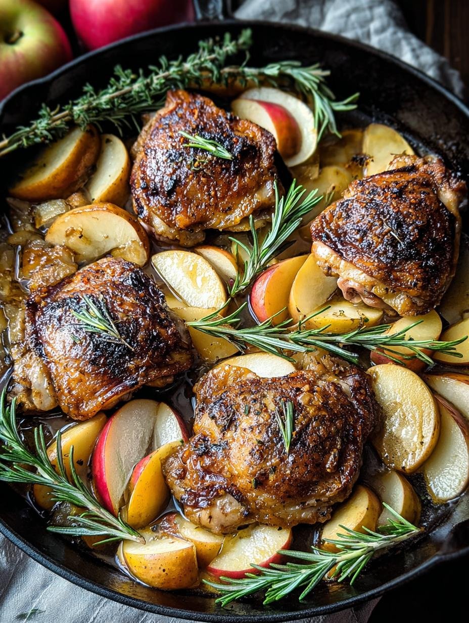 Rosemary Apple Cider Chicken: 1 Amazing Fall Dish - Rosemary Apple Cider Chicken - additional detail