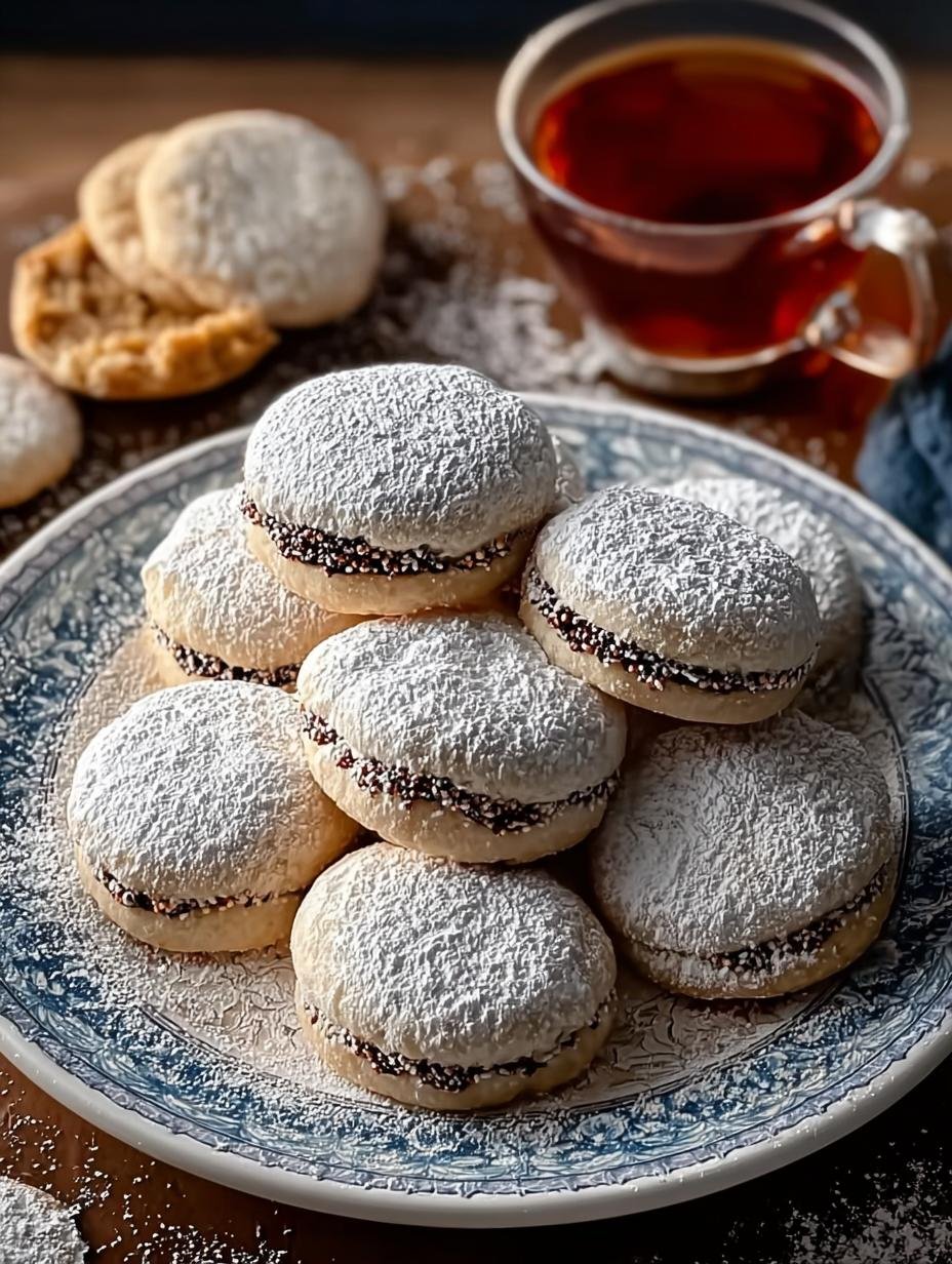 Melt-in-your-mouth Russian Tea Cakes - close-up of ingredients