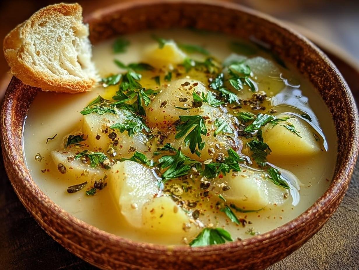Rustic Country French Garlic Soup: 10 Comforting Secrets 2 Rustic Country French Garlic Soup: 10 Comforting Secrets - Rustic Country French Garlic - additional detail