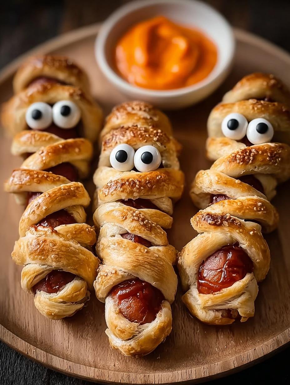 Sausage Mummies: Terrific 10 Min Recipe 1 Sausage Mummies