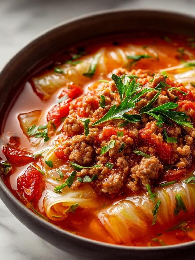 Cabbage Roll Soup