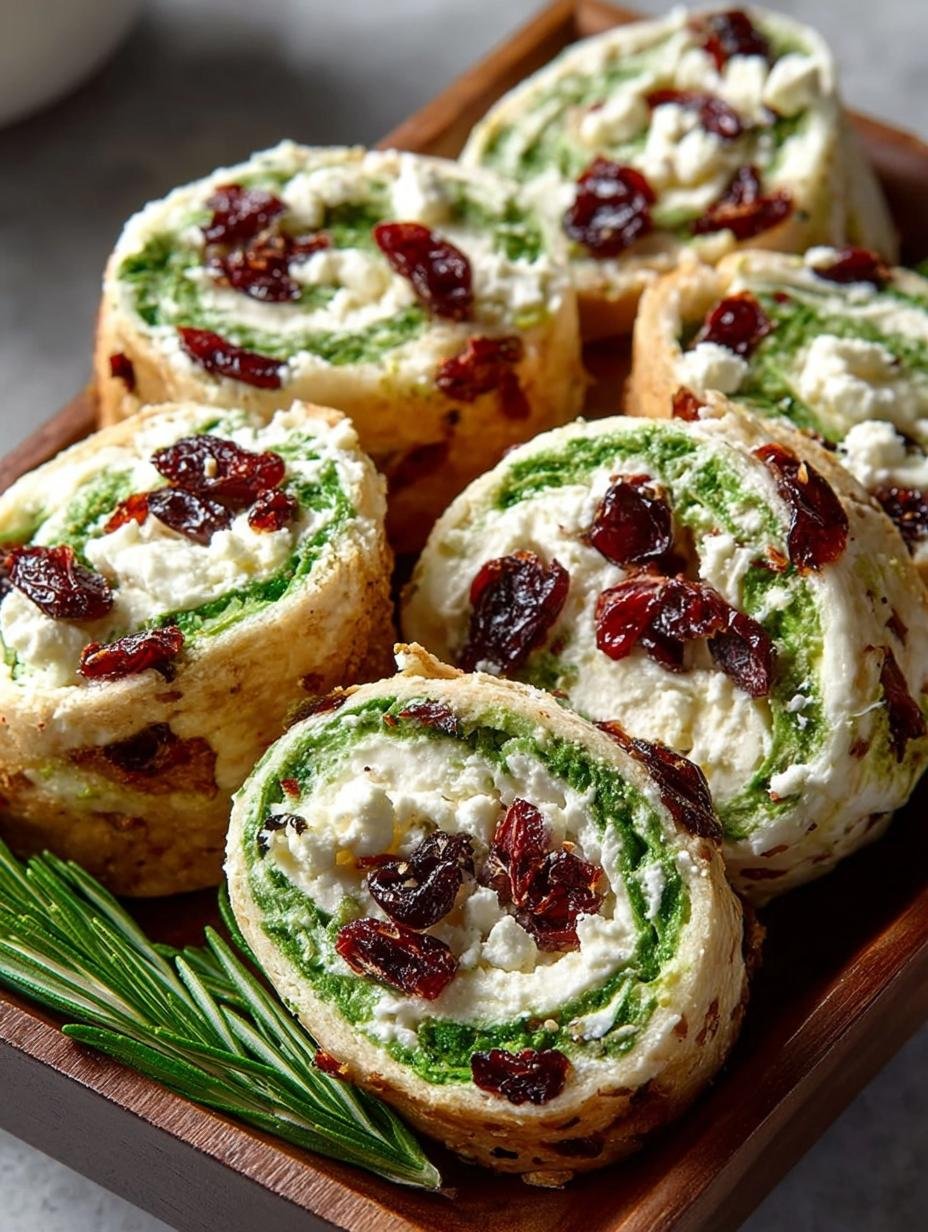 Cranberry Feta Pinwheels: 5 Irresistibly Delicious Recipes - Cranberry Feta Pinwheels - main visual representation