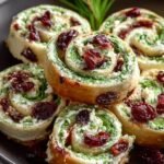 Cranberry Feta Pinwheels