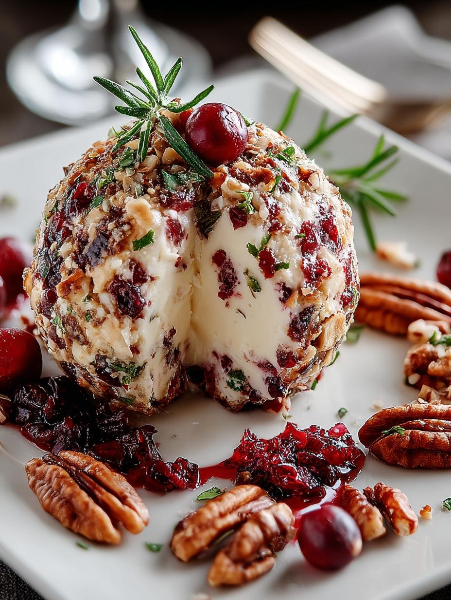 Cranberry Pecan Cheese Ball: 5 Festive Flavorful Secrets - Cranberry Pecan Cheese Ball - additional detail