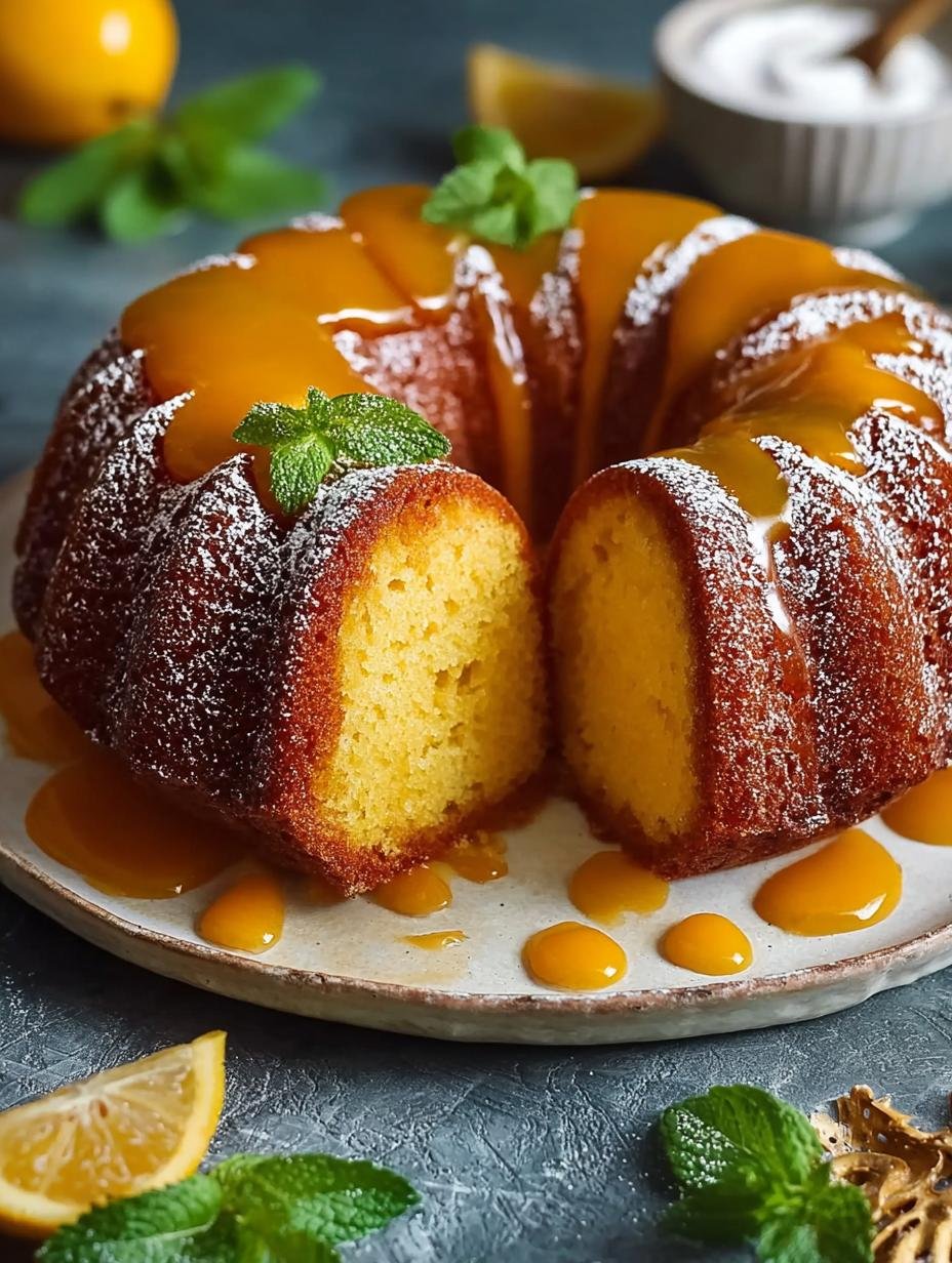 Eggless Mango Bundt Cake: 5 Easy Steps to Delight - Eggless Mango Bundt Cake - additional detail
