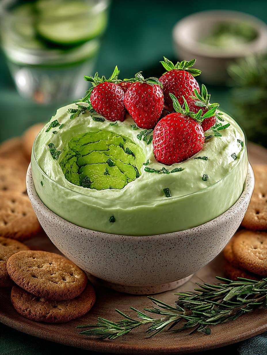 Grinch Dip: The Best Festive Finger Food for Your Christmas Party - Grinch Dip - main visual representation