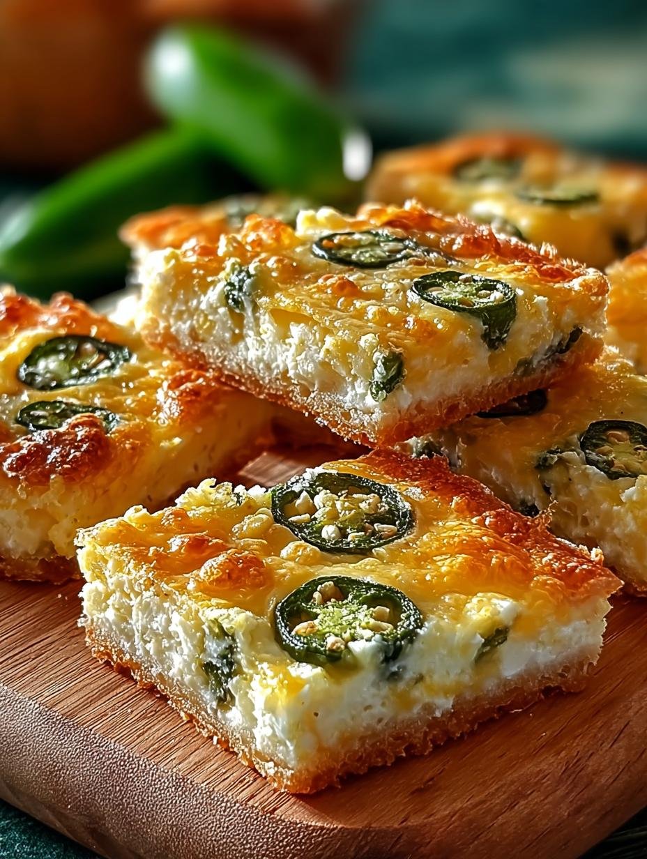 Savory Jalapeno Cheese Squares for Your Gatherings - Jalapeno Cheese Squares - main visual representation