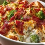 Keto Chicken Bacon Ranch Casserole: 6 Comforting Servings 4 Keto Chicken Bacon Ranch
