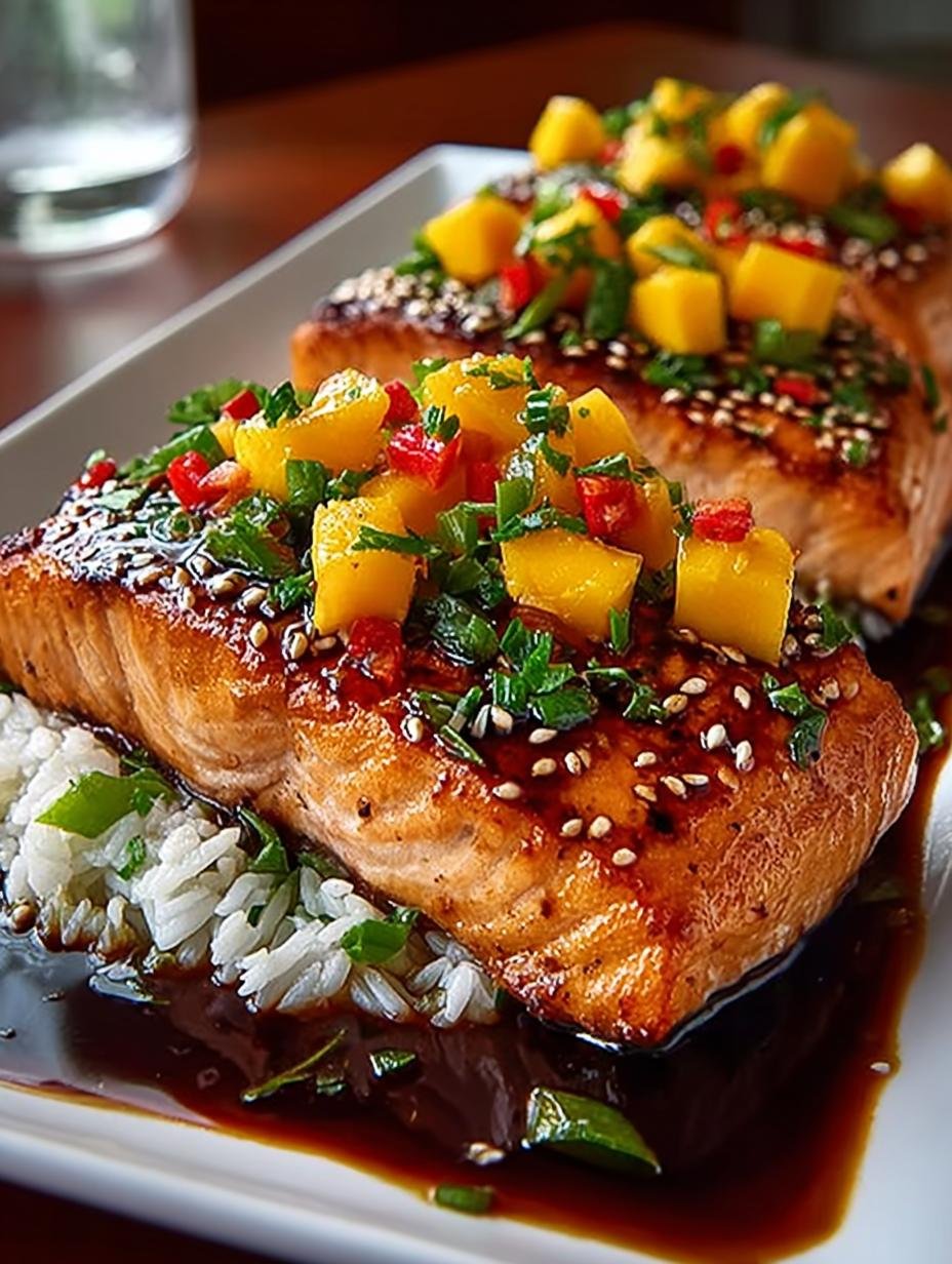 Mango Teriyaki Salmon: 7 Reasons You'll Love This Recipe - Mango Teriyaki Salmon - main visual representation