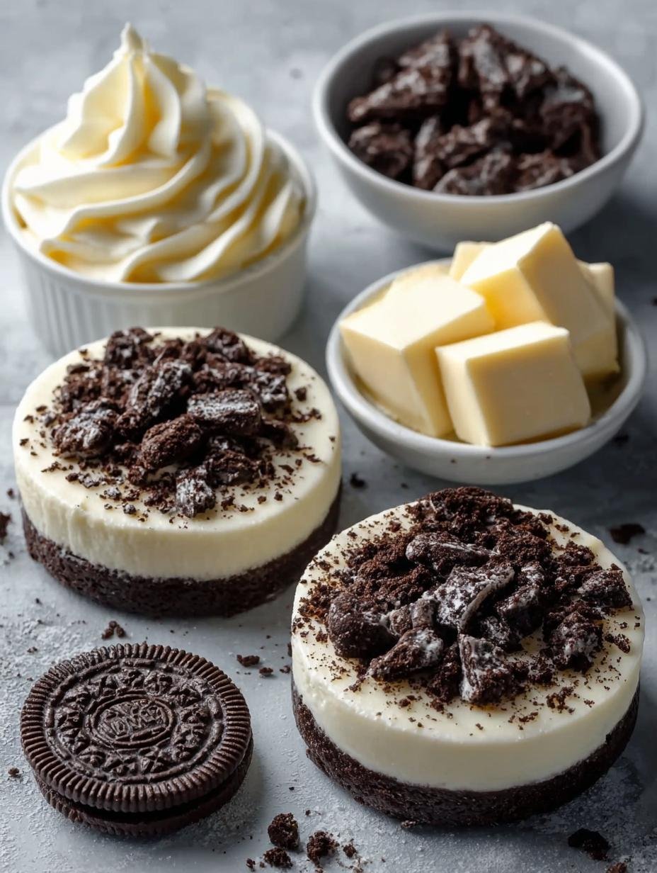 Oreo Cheesecake Cookie Cups: 12 Irresistible Bites - Oreo Cheesecake Cookie Cups - main visual representation