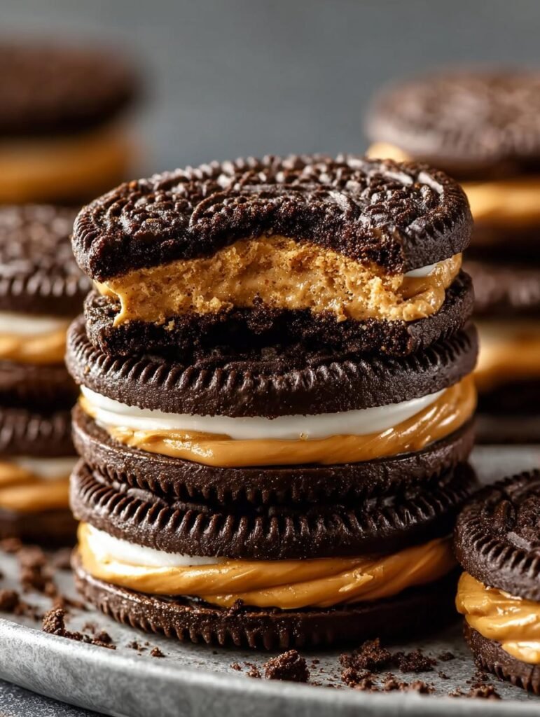 Peanut Butter Oreos