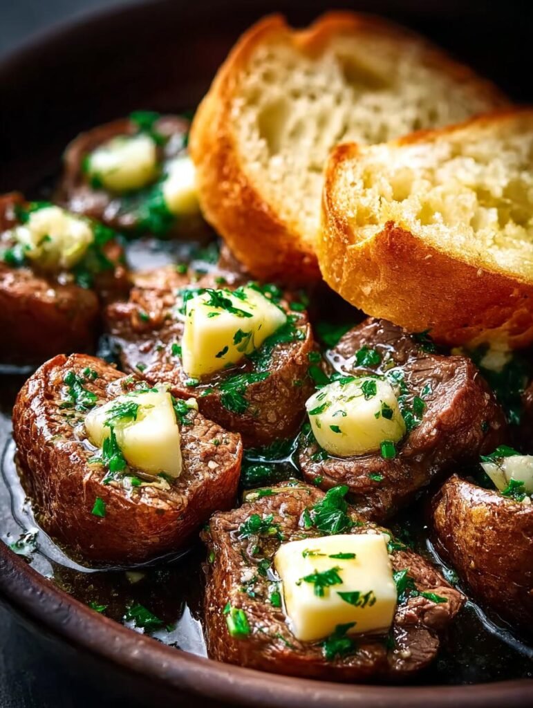 Slow Cooker Garlic Butter