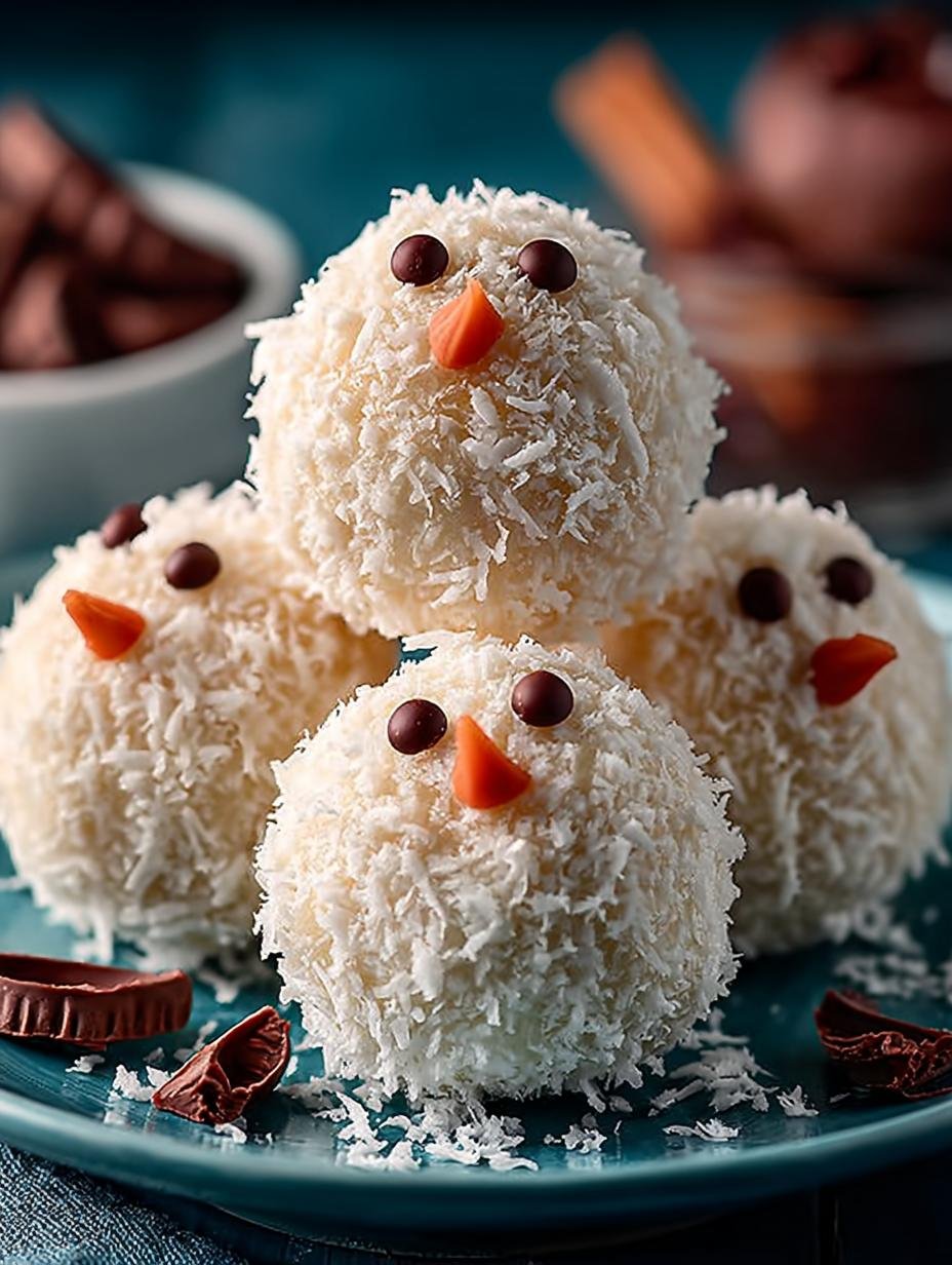 Snowman Truffles: 12 Festive Treats for Holiday Joy 2 Snowman Truffles: 12 Festive Treats for Holiday Joy - Snowman Truffles - main visual representation