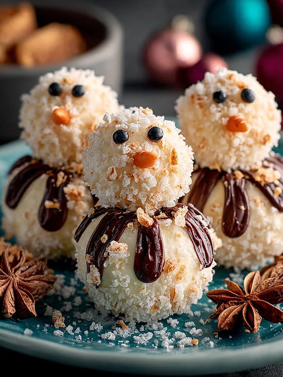 Snowman Truffles: 12 Festive Treats for Holiday Joy 1 Snowman Truffles