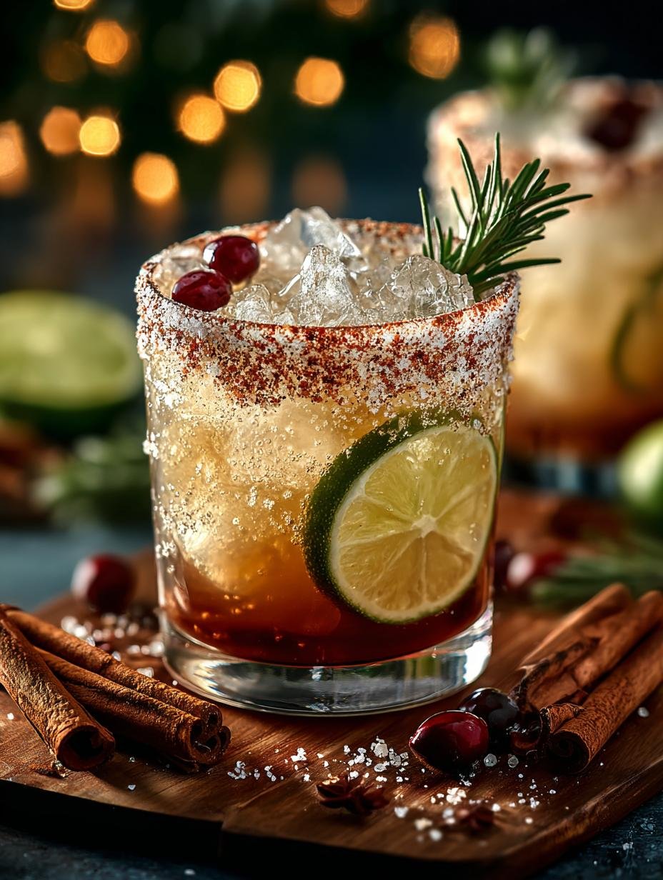 Spiced Christmas Margarita: 5 Festive Recipes to Try - Spiced Christmas Margarita - main visual representation