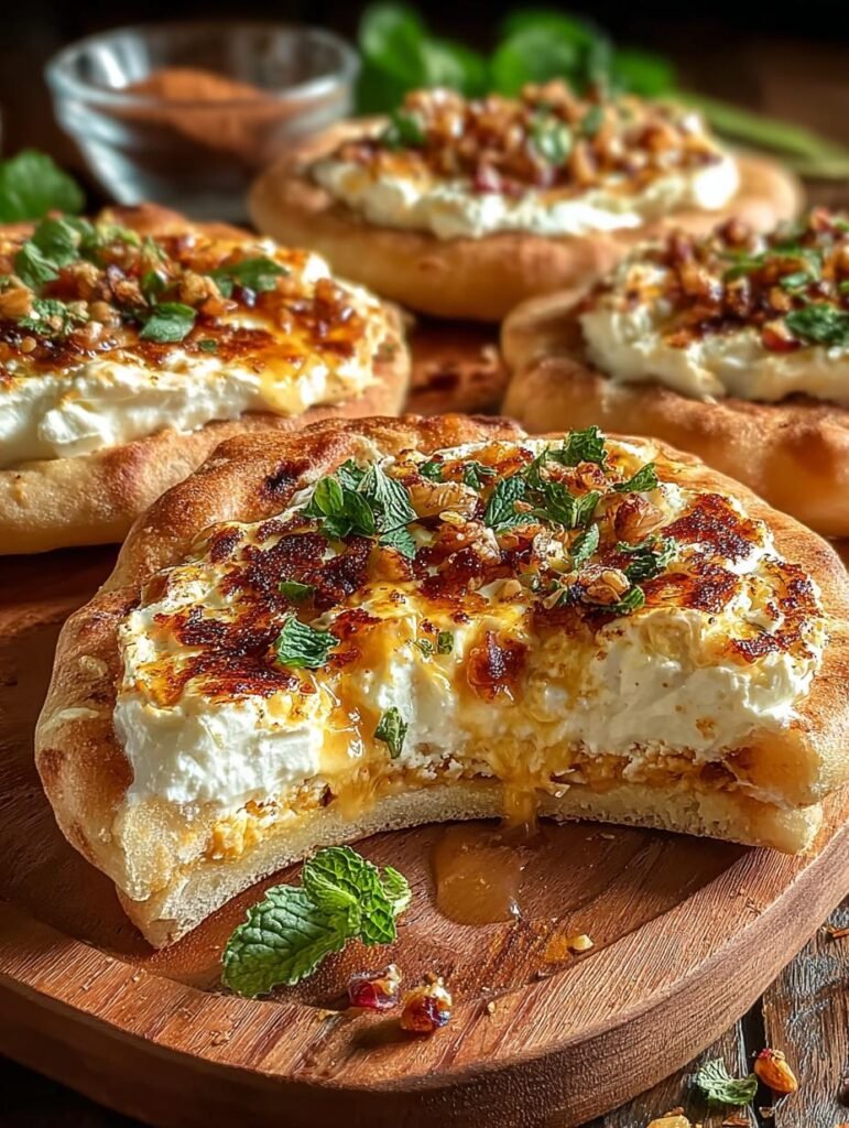 Spiced Sweet Cheesy Pita