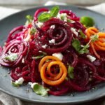 Spiralized Beet Salad