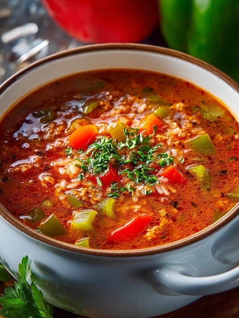 Stuffed Pepper Soup