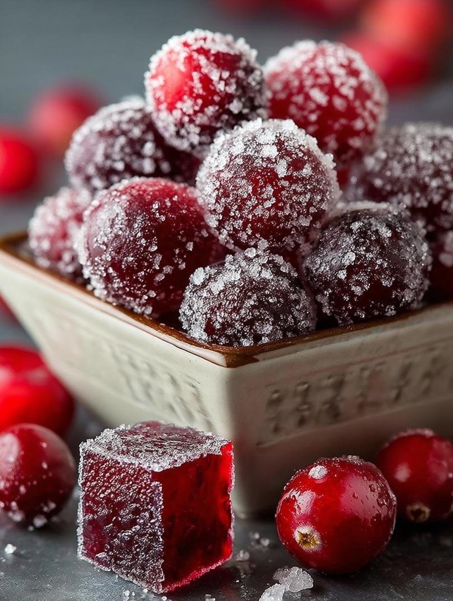 Delightful Sugared Cranberries: 7 Festive Recipes 3 Delightful Sugared Cranberries: 7 Festive Recipes - Sugared Cranberries - additional detail