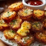 Viral Crispy Garlic Parmesan
