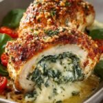 Creamy Spinach Cheese Stuffed