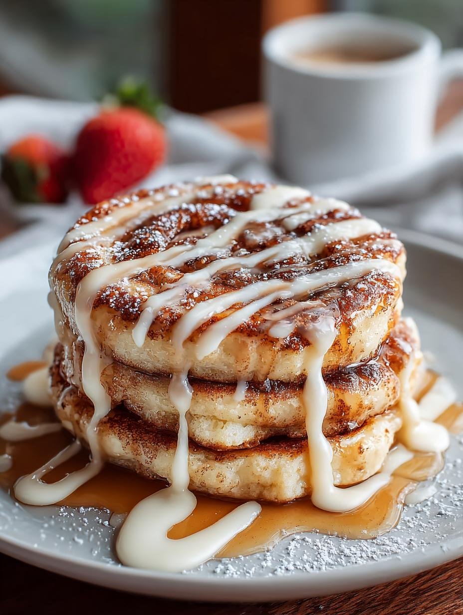 5 Reasons to Love Fluffy Cinnamon Roll Pancakes - Fluffy Cinnamon Roll Pancakes - main visual representation