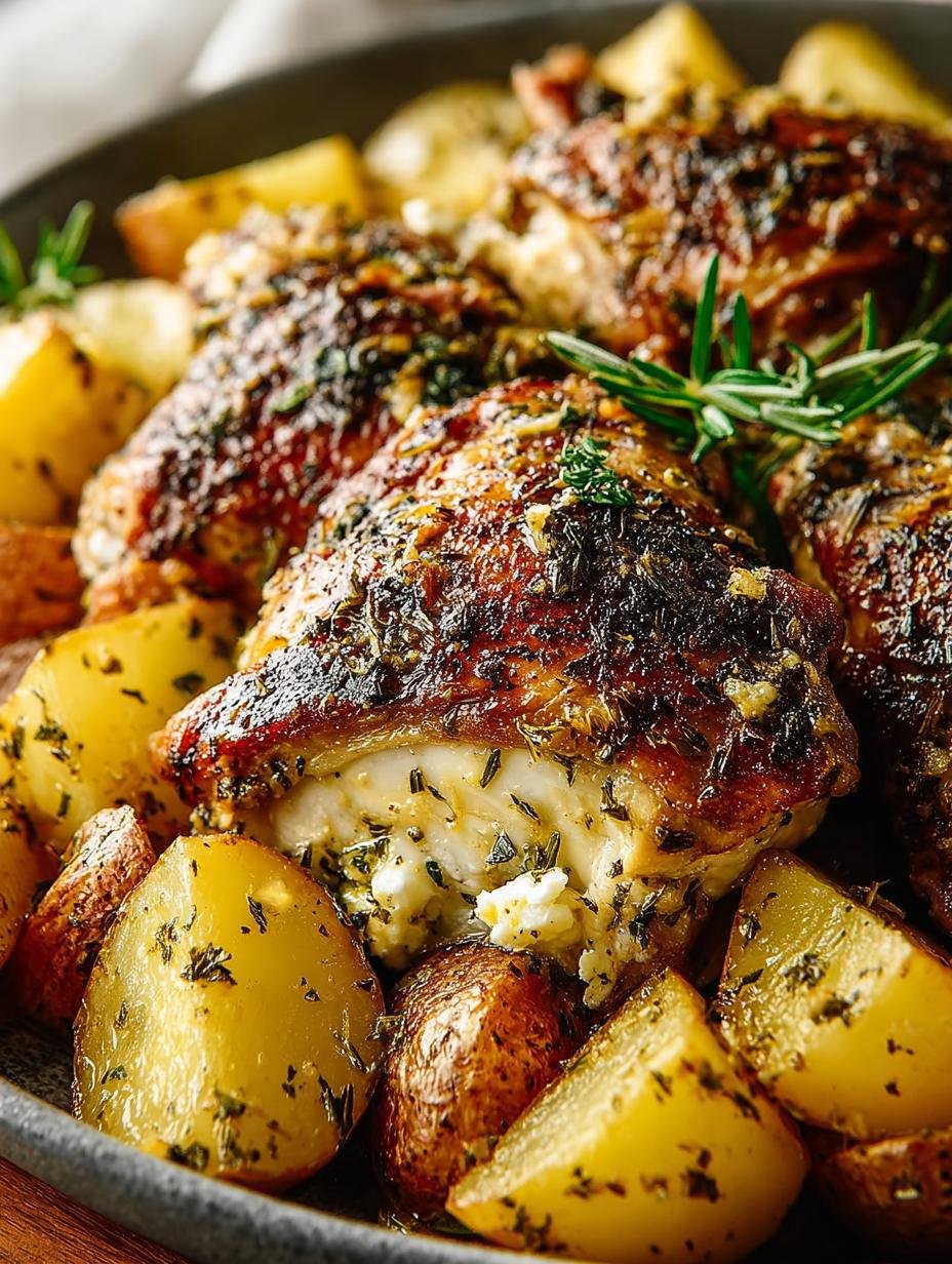 Delicious Greek Lemon Chicken Potatoes for Family Feasts - Greek Lemon Chicken Potatoes - main visual representation