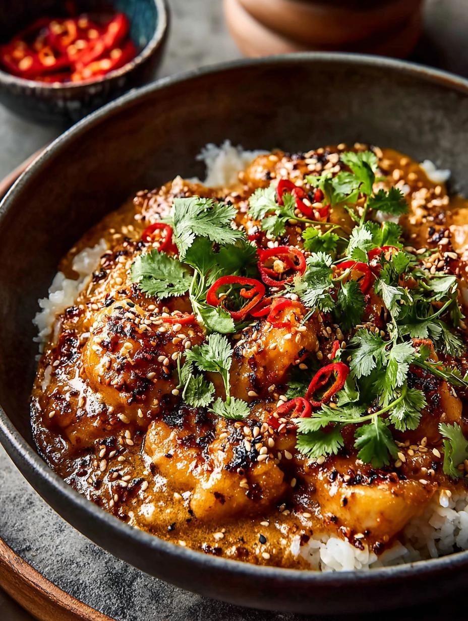 One Pan Spicy Sesame Butter Chicken That Wows 2 One Pan Spicy Sesame Butter Chicken That Wows - One Pan Spicy Sesame - main visual representation