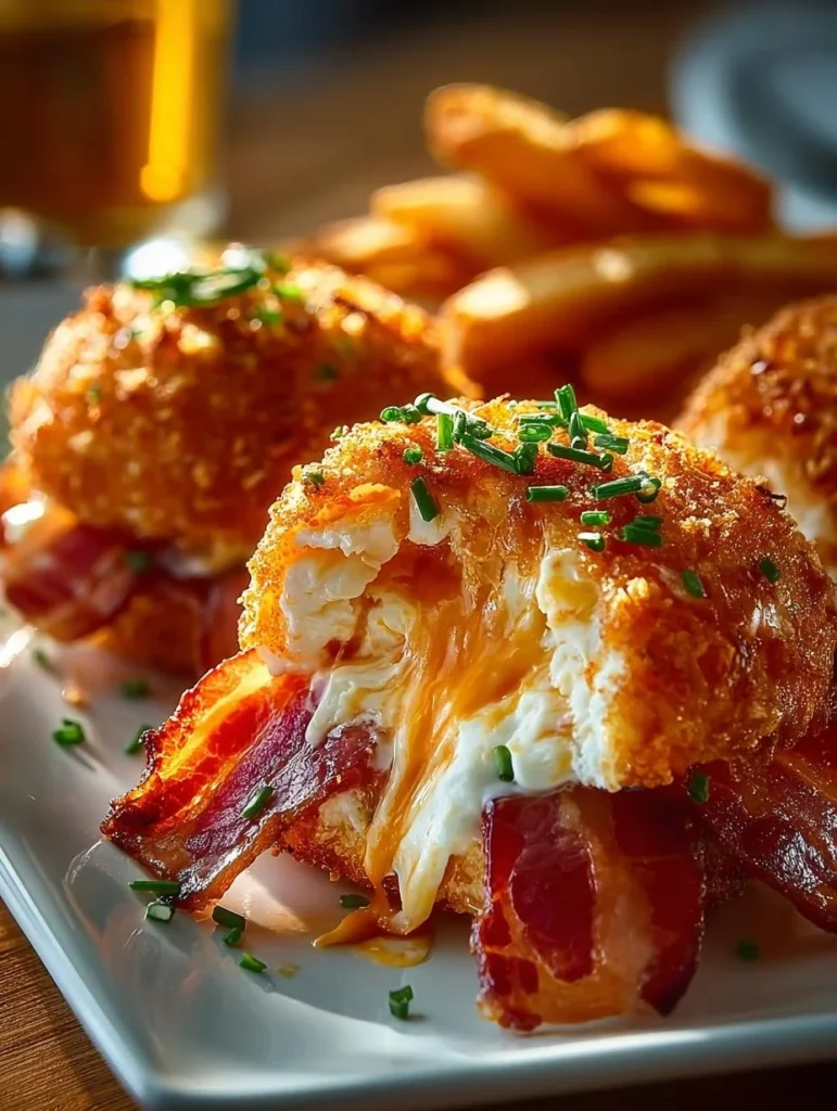 Buffalo Chicken Beef Bacon dish showcasing a blend of rich flavors