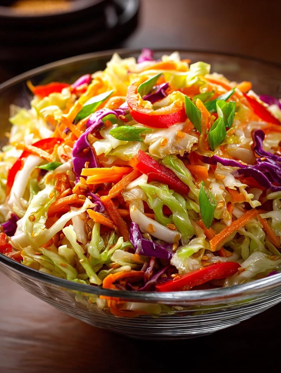 Asian Cabbage Salad: 7 Reasons You'll Love This Crunchy Dish - Asian Cabbage Salad - additional detail