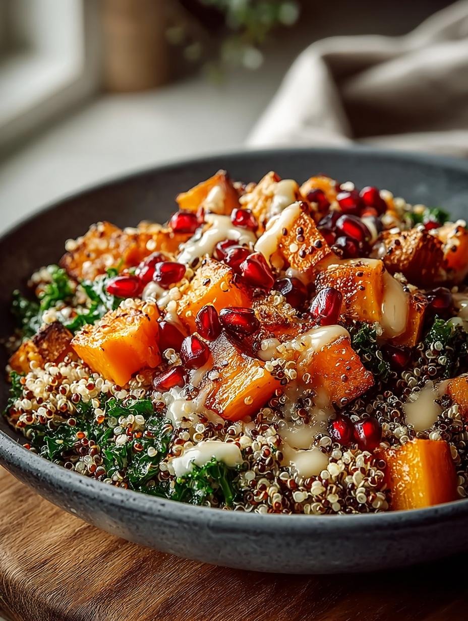 Delicious Autumn Glow Quinoa Bowls for Cozy Evenings - Autumn Glow Quinoa Bowls - additional detail
