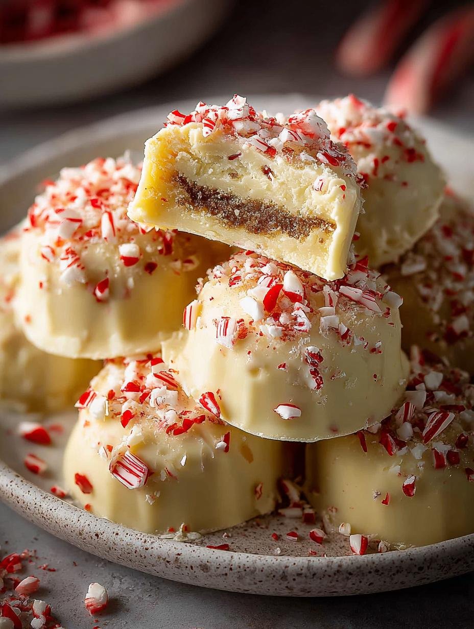 Bake White Chocolate Peppermint Truffles for Joyful Holidays 2 Bake White Chocolate Peppermint Truffles for Joyful Holidays - Bake White Chocolate Peppermint - main visual representation