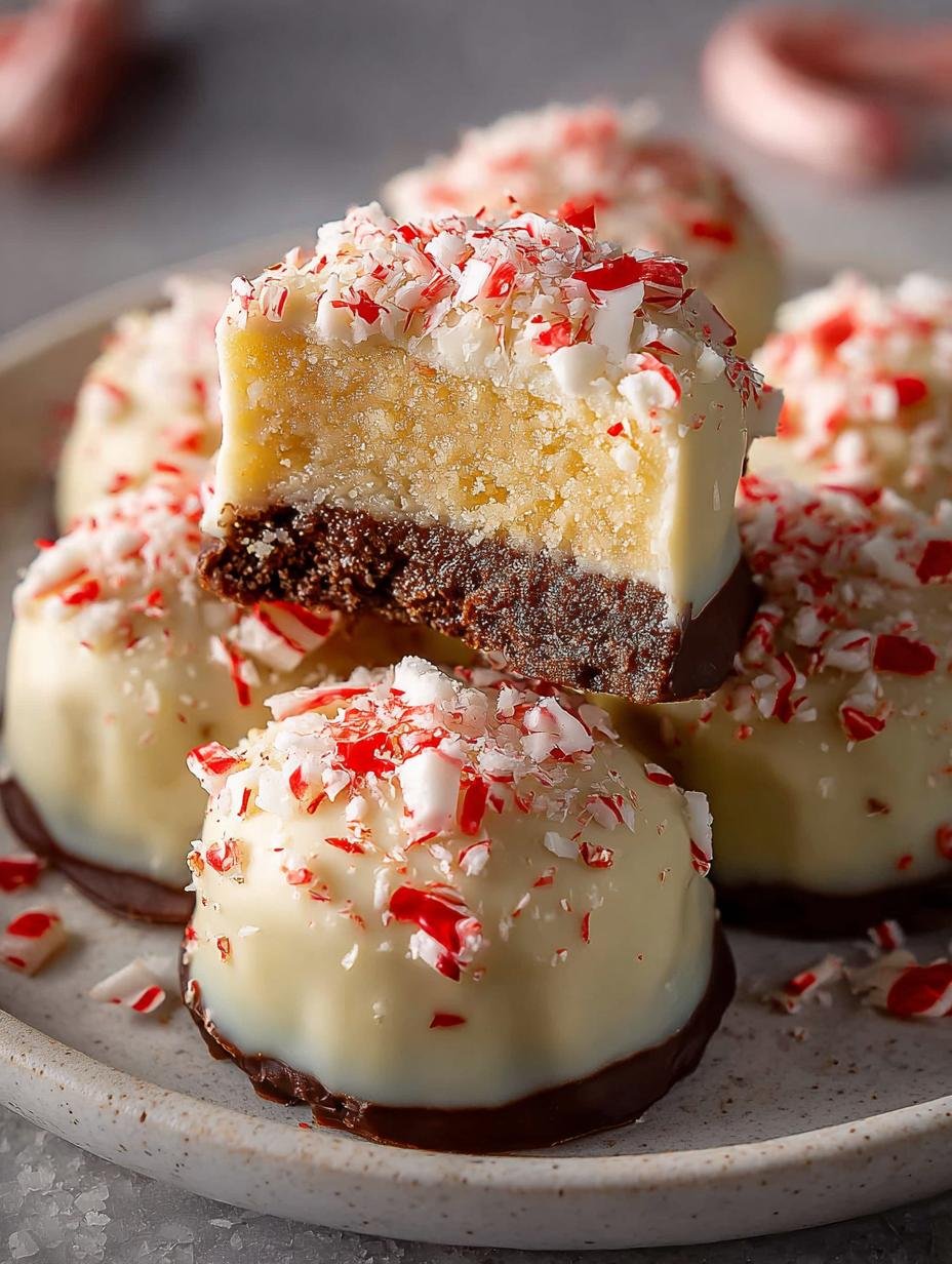 Bake White Chocolate Peppermint Truffles for Joyful Holidays 3 Bake White Chocolate Peppermint Truffles for Joyful Holidays - Bake White Chocolate Peppermint - additional detail