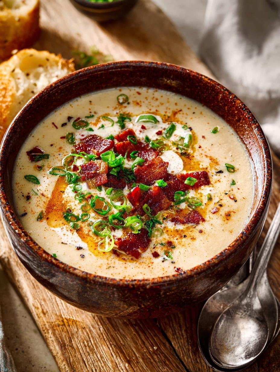 Delicious Baked Potato Soup: 7 Comforting Variations 2 Delicious Baked Potato Soup: 7 Comforting Variations - Baked Potato Soup - main visual representation